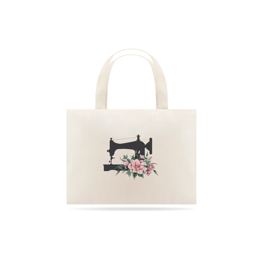 Nome do produto  Ecobag Máquina - Podcast Entrelaçadas