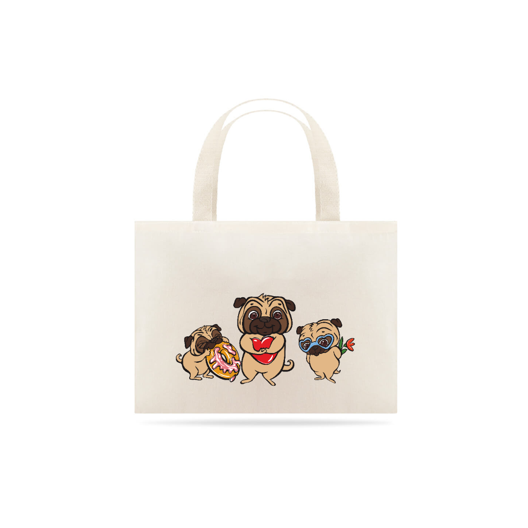 Nome do produto  Ecobag Baby Pugs