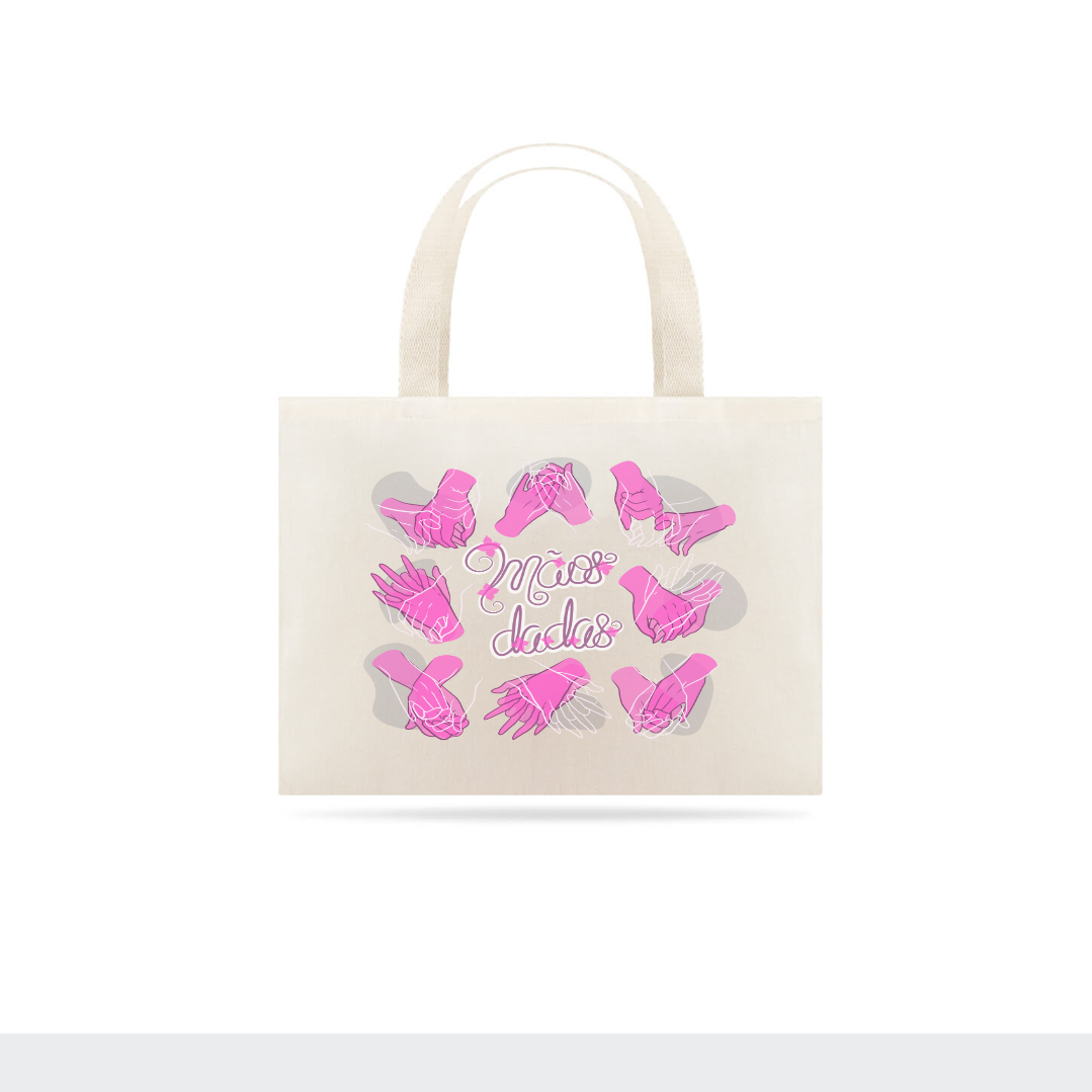 Nome do produto  Eco bag - Mãos dadas