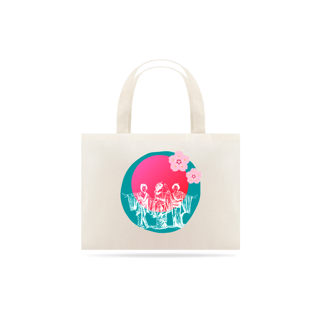 Nome do produto  Eco bag - Gueixas