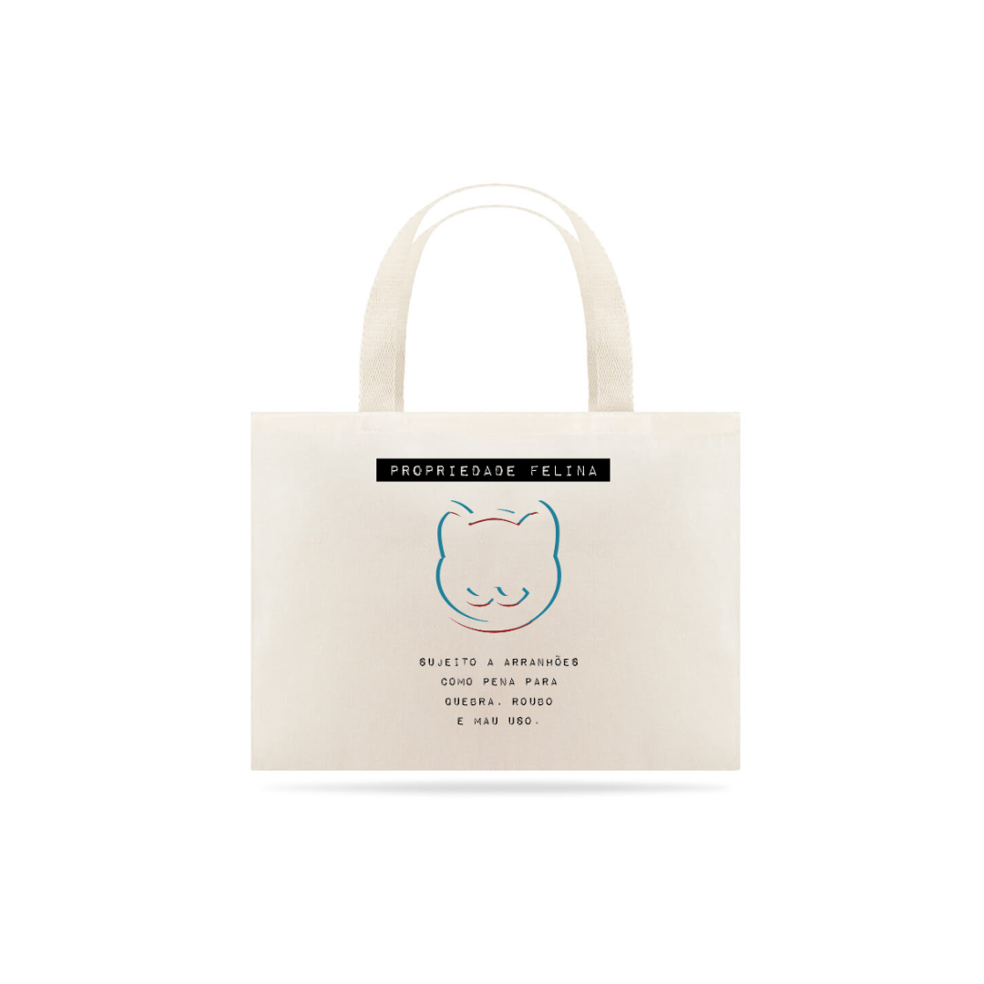 Nome do produto  Ecobag Propriedade Felina