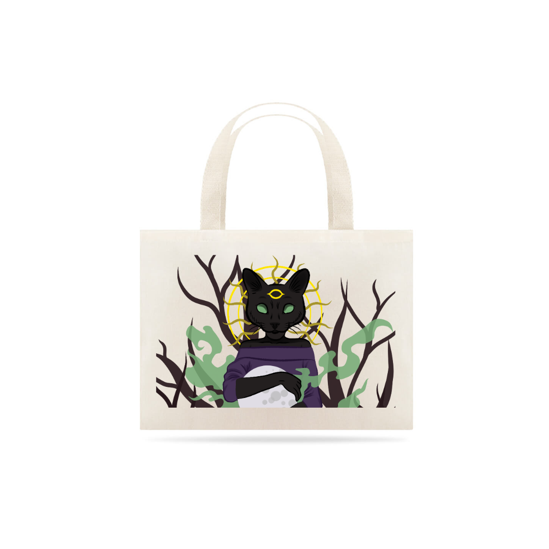 Nome do produto  Eco bag - Deusa gato