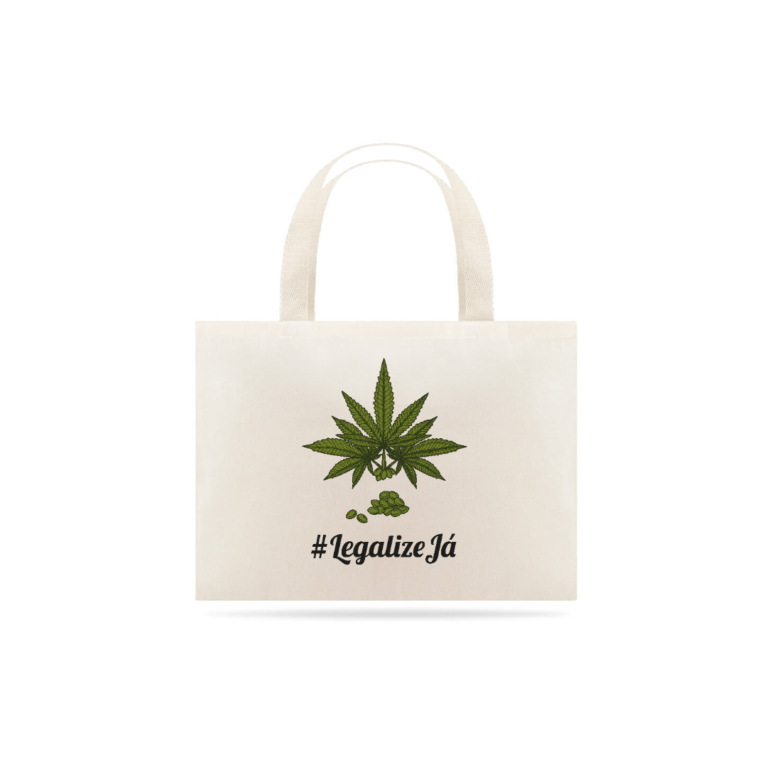 Nome do produto  Ecobag #LegalizeJá