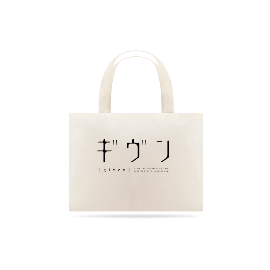Nome do produto  Ecobag Given - Anime & Mangá