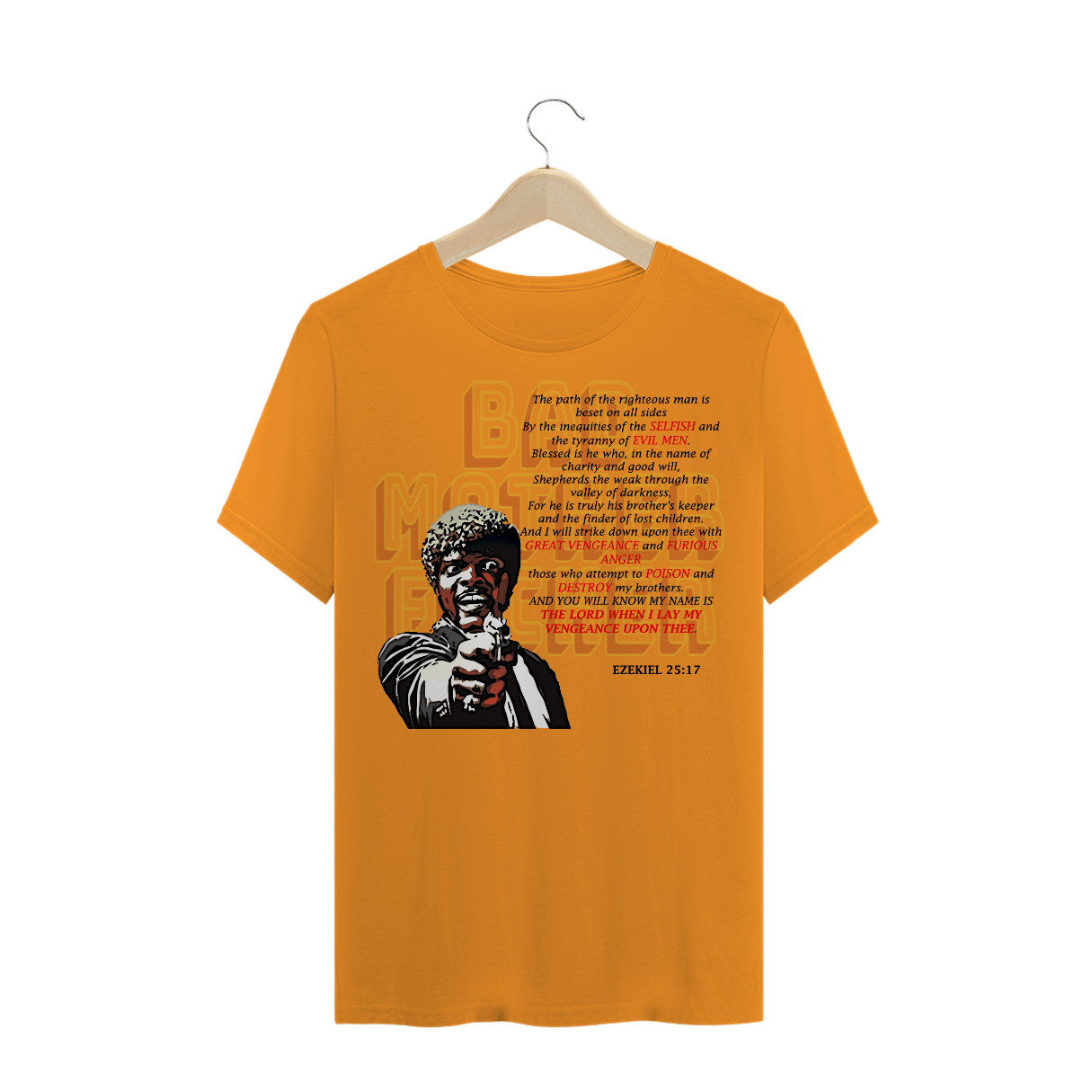 Nome do produto: JULES: EZEQUIEL 25:17 - PULP FICTION