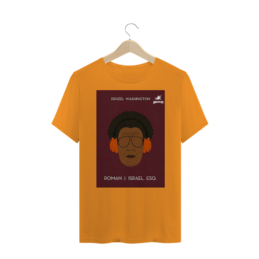 Nome do produto  T-SHIRT 'BRAVERY' DENZEL WASHINGTON CLÁSSICA OFICIAL