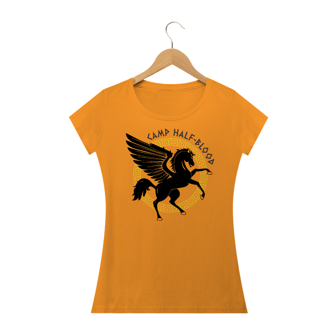 Nome do produto  Camiseta Feminina Camp Half-Blood - Greek