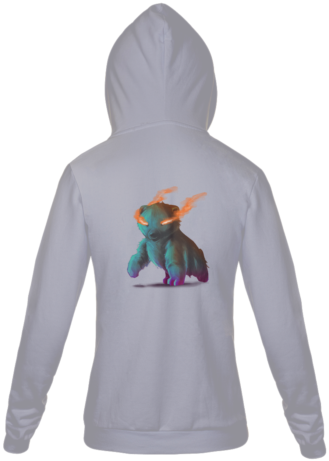 Nome do produto  Moletom Urso neon