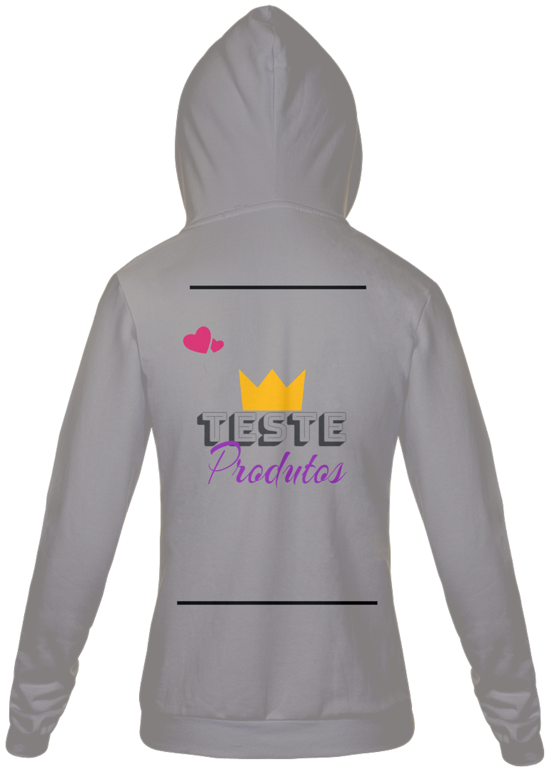 Nome do produto  moletom masculino