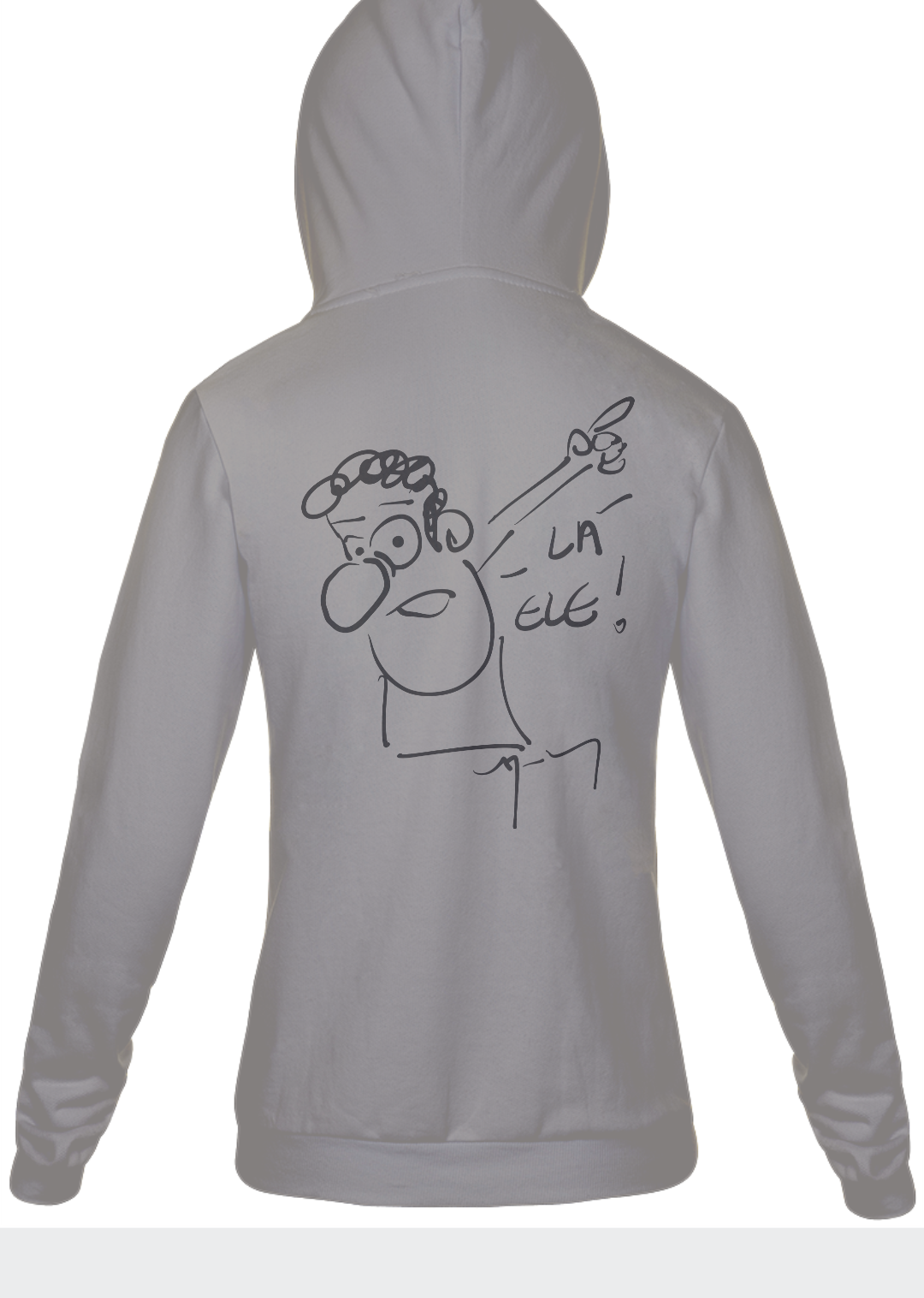 Nome do produto  Moleton Lá ele!