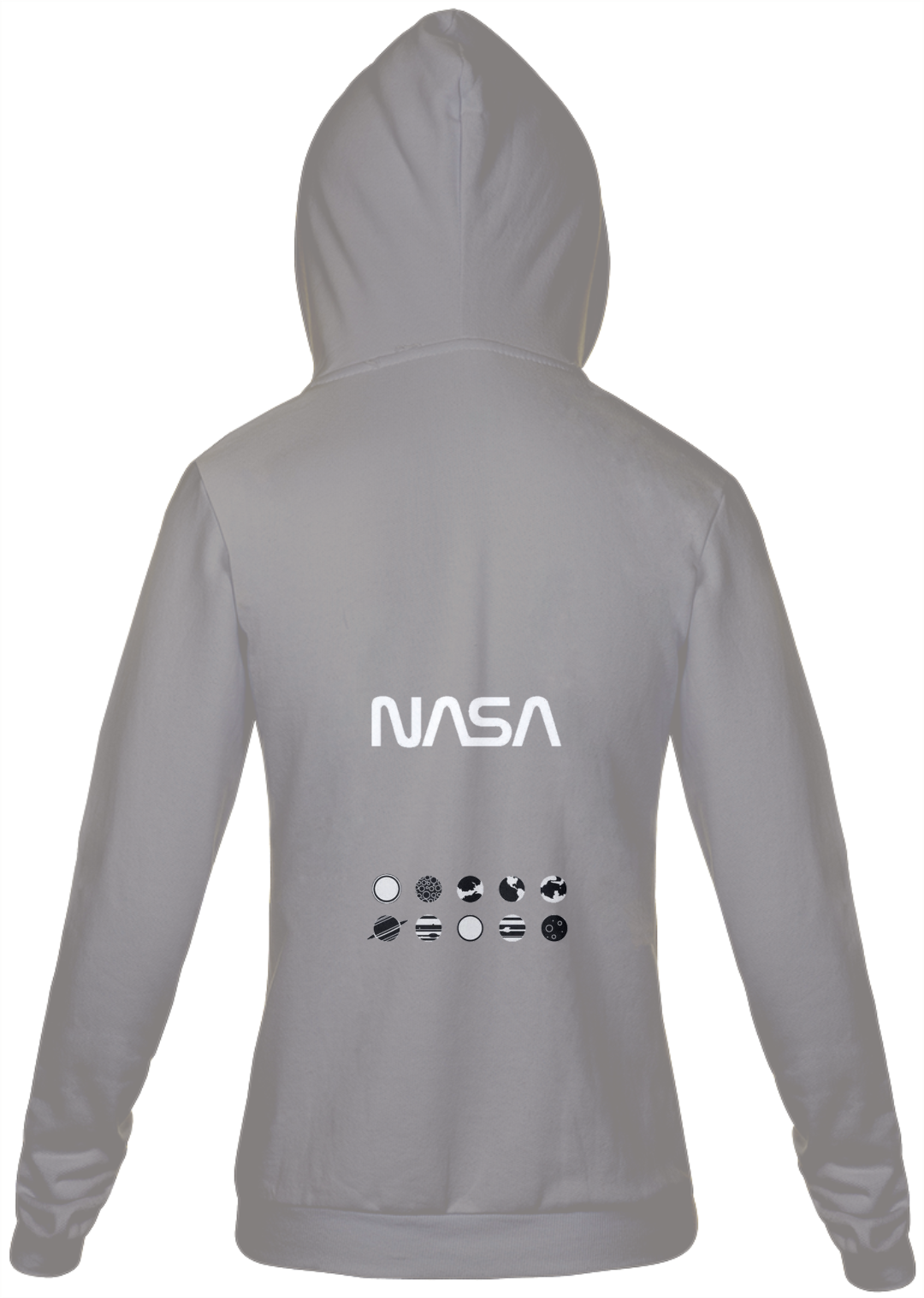 Nome do produto  Blusa de moletom - Masculina - Nasa