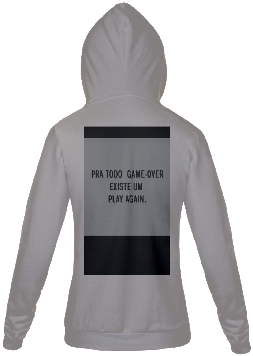 Nome do produto  moletom gamer