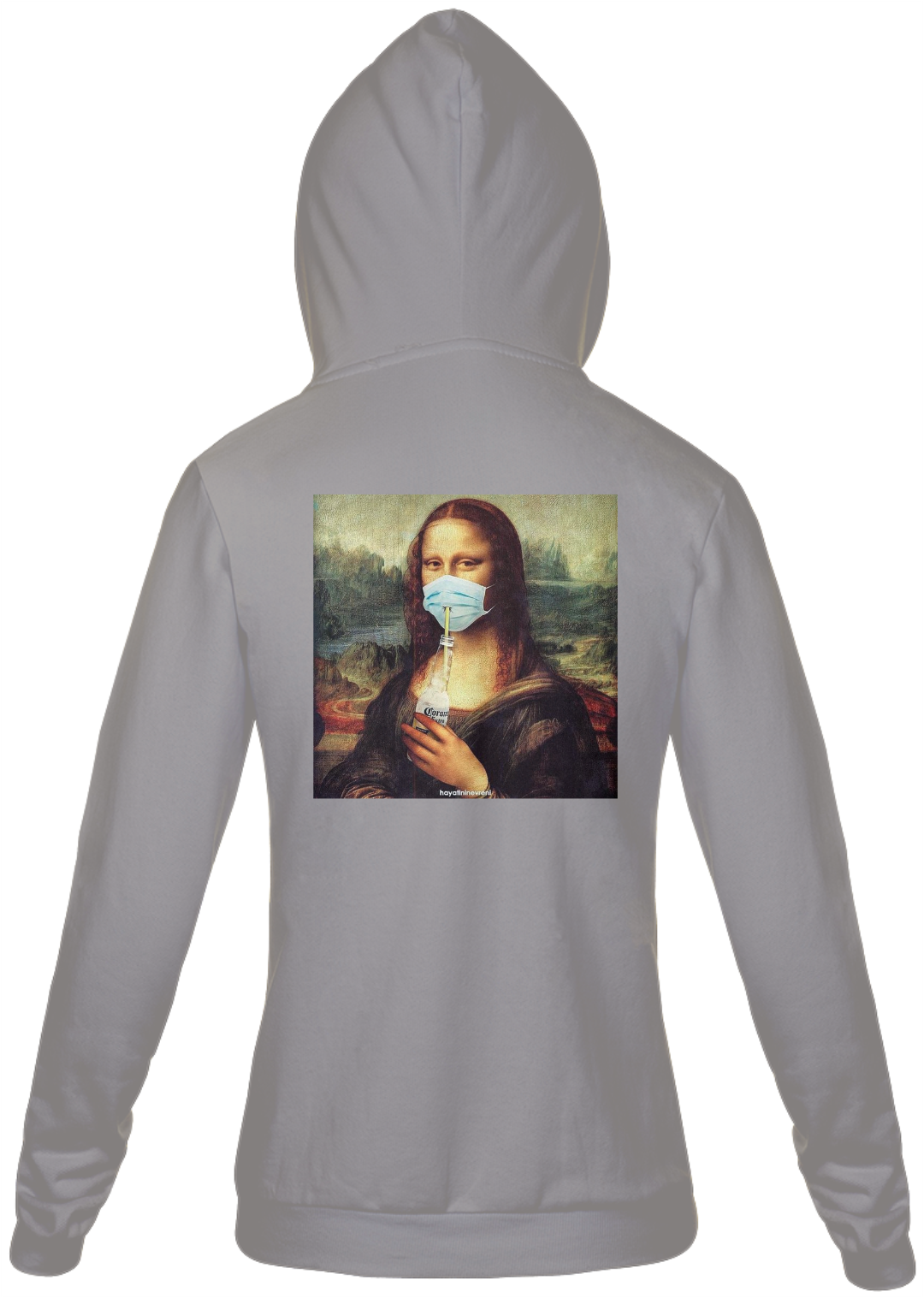 Nome do produto  Moletom Masculino Monalisa