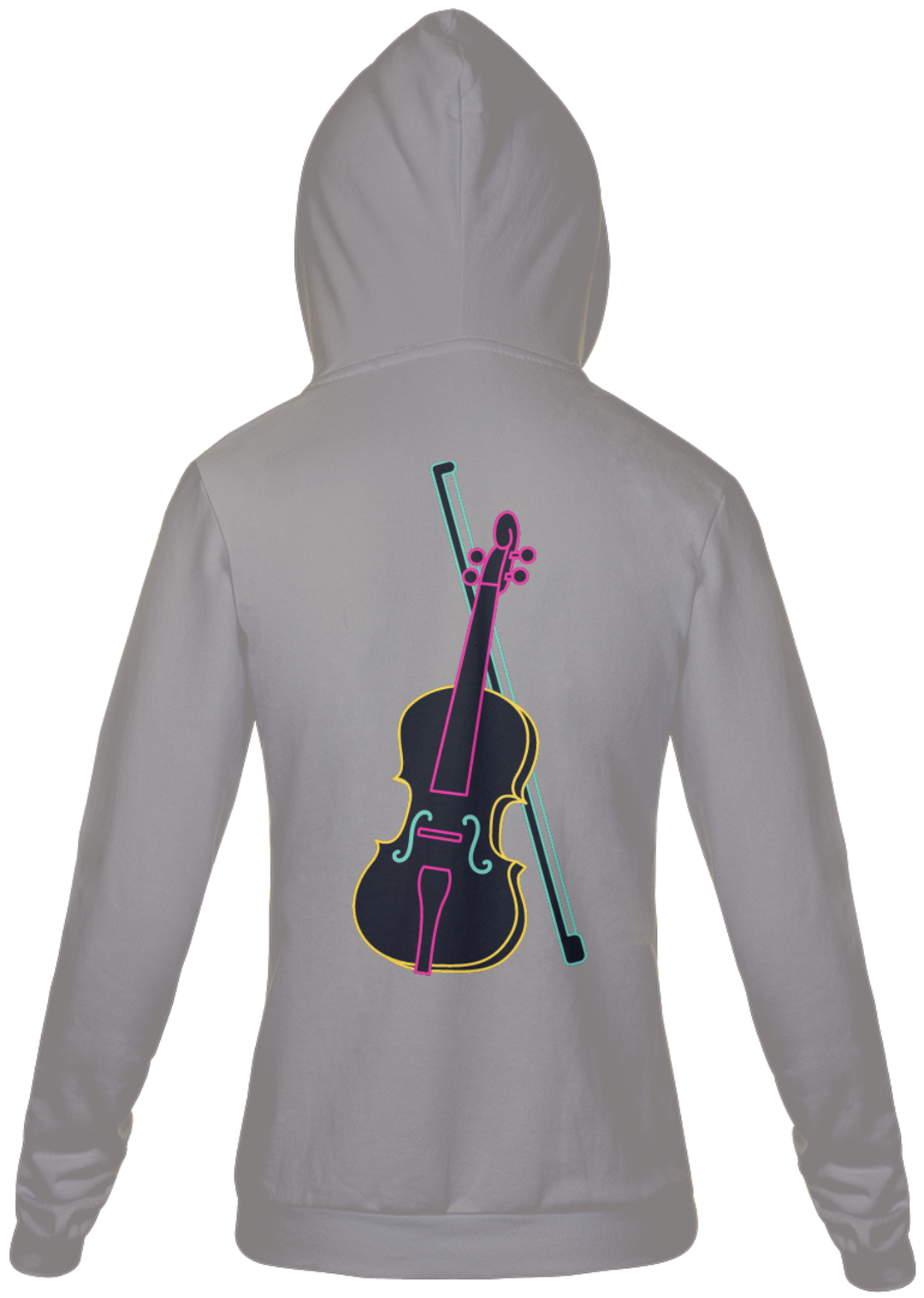 Nome do produto  Moleton Violino Colorido Masc