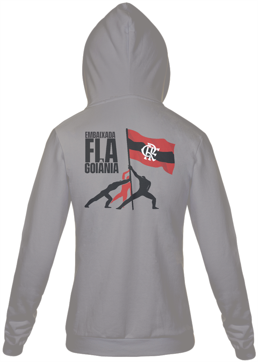 Nome do produto  Casaco Moleton Masculino da Embaixada Fla-Goiânia