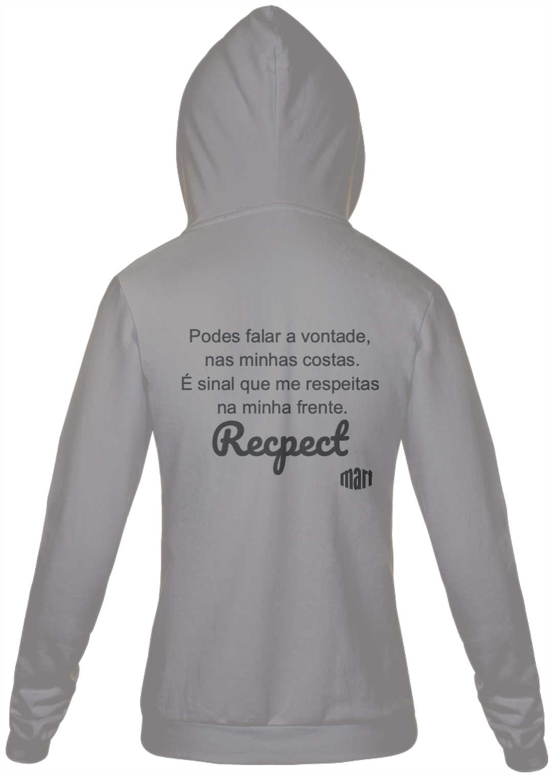 Nome do produto  Moletom Masculino Respect