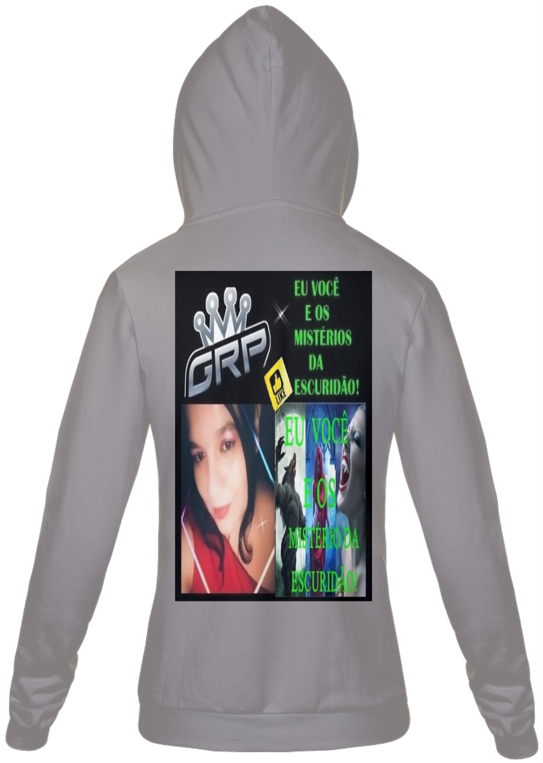 Nome do produto  MOLETON MASCULINO DO CANAL E VOCÊ E OS MISTÉRIOS DA ESCURIDÃO.