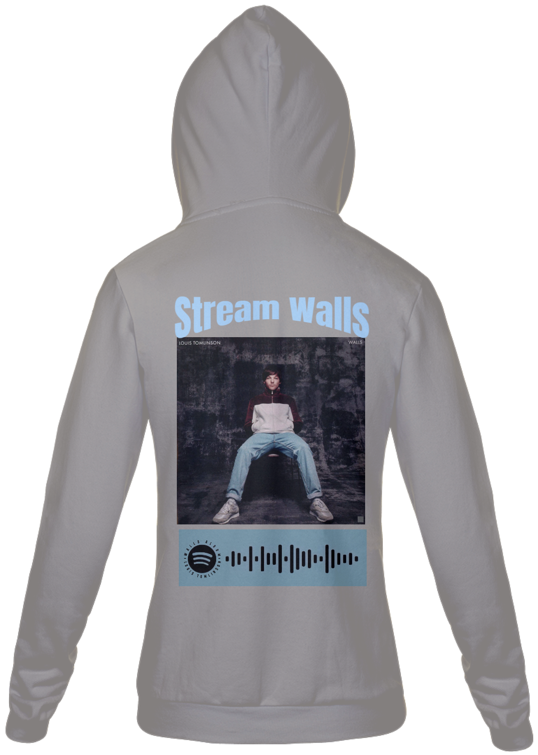 Nome do produto  Moletom Masculino Stream Walls by Louis Tomlinson