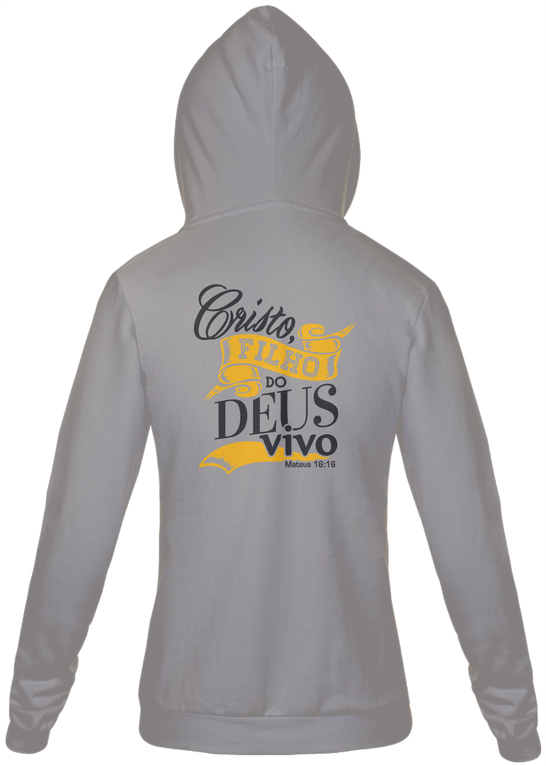 Nome do produto  Moletom Masculino - Cristo filho do Deus Vivo