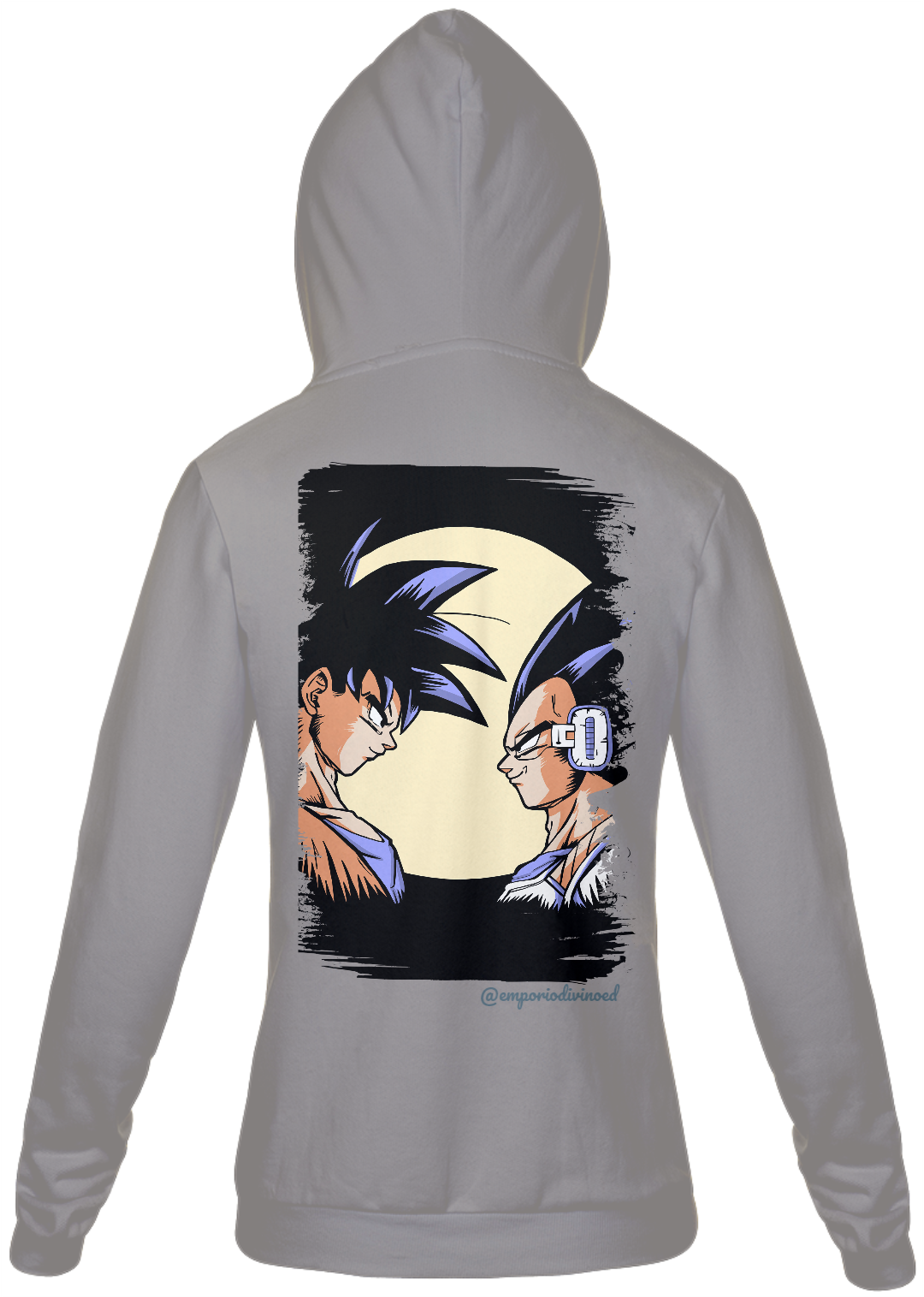 Nome do produto  MOLETOM MASCULINO 'GUKU vs VEGETA'