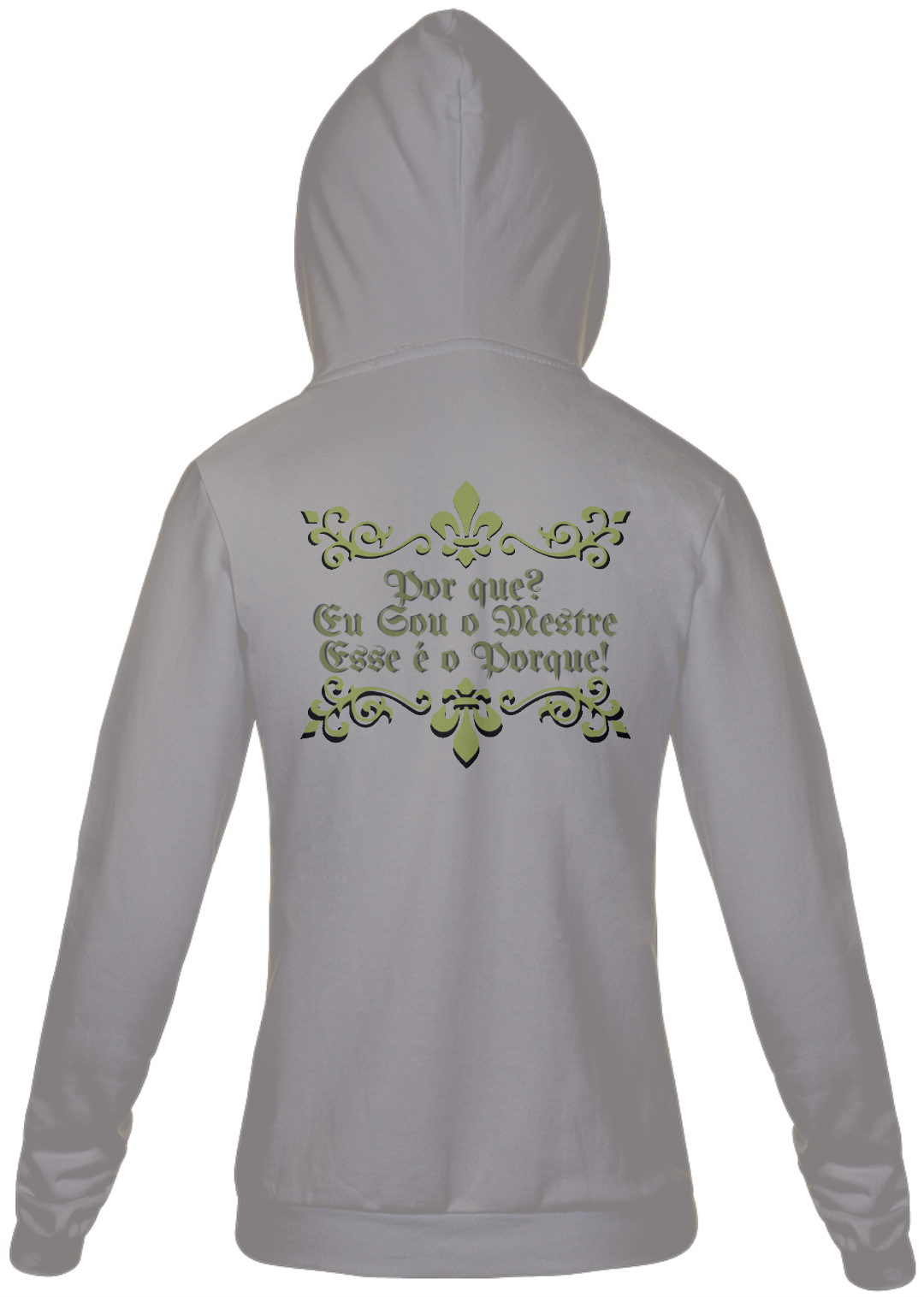 Nome do produto: Eu Sou o Mestre Jaqueta