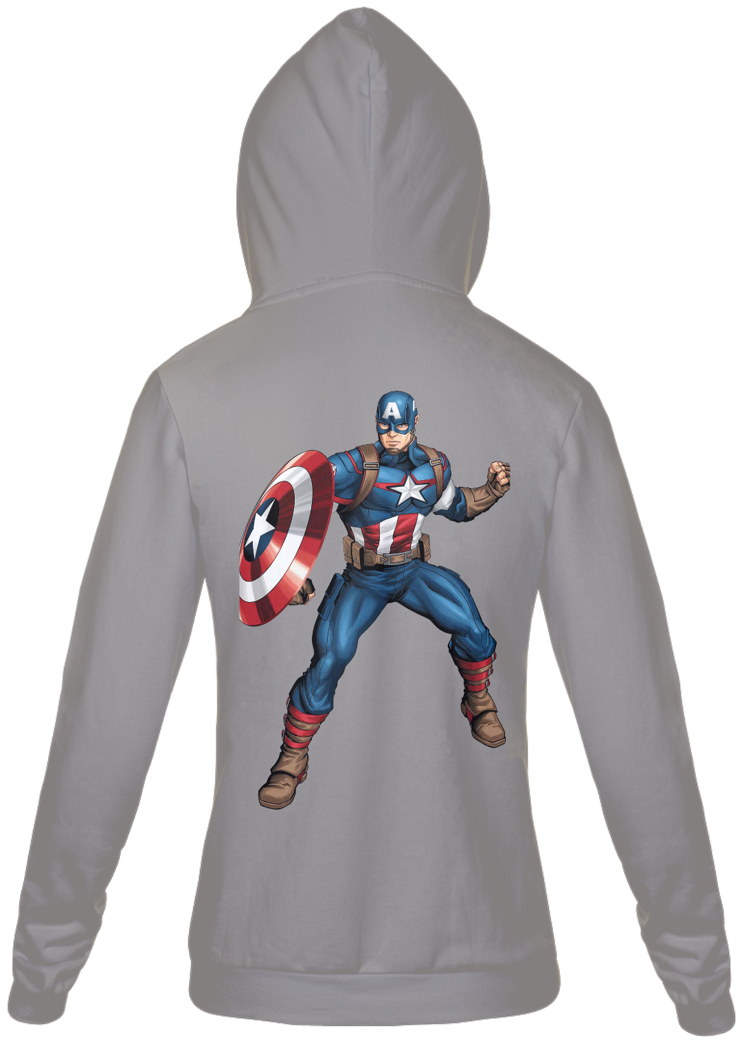Nome do produto  Moletom Capitão América