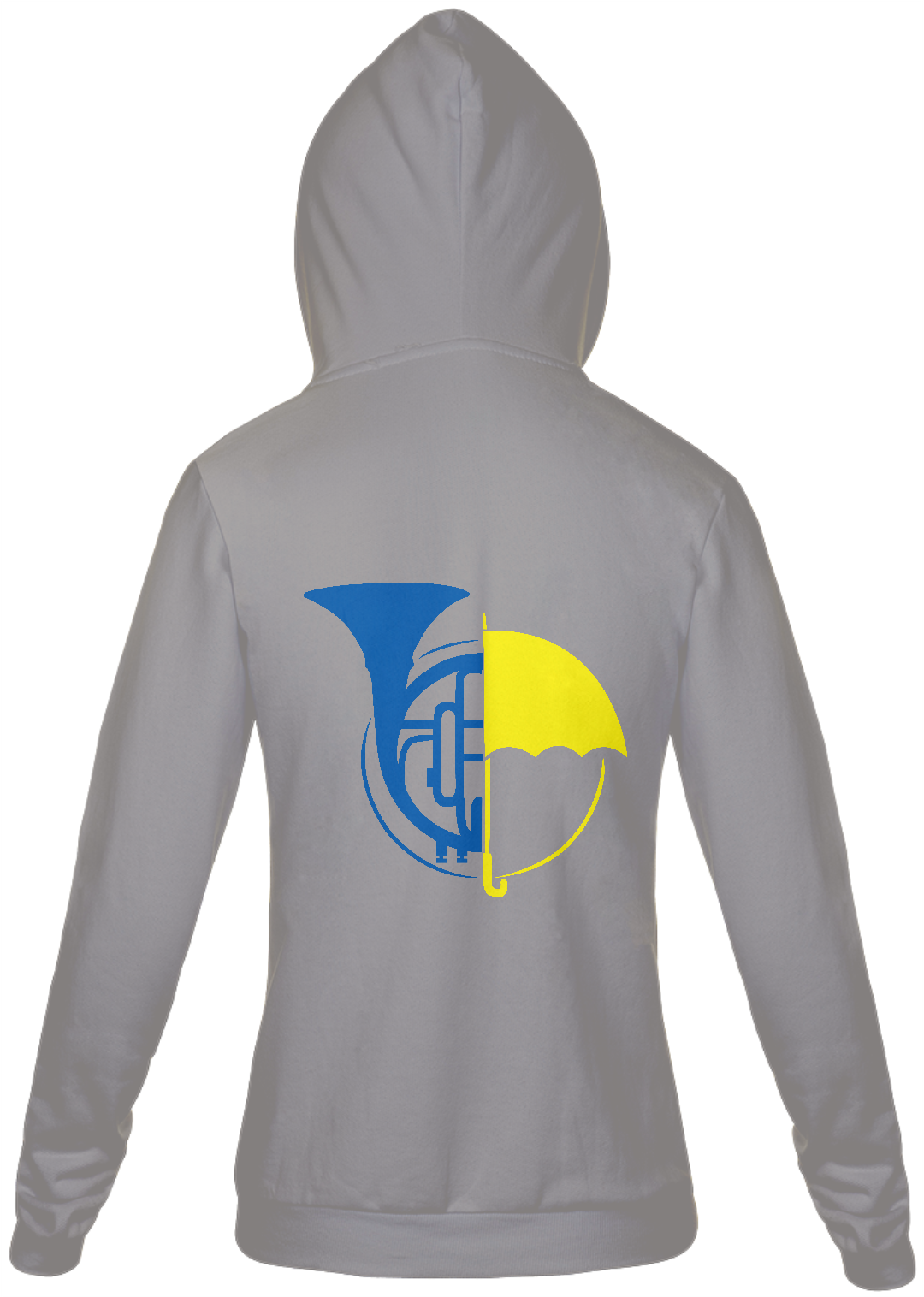 Nome do produto: Moletom personalizada trompa azul e guarda chuva amarelo how i met your a mother