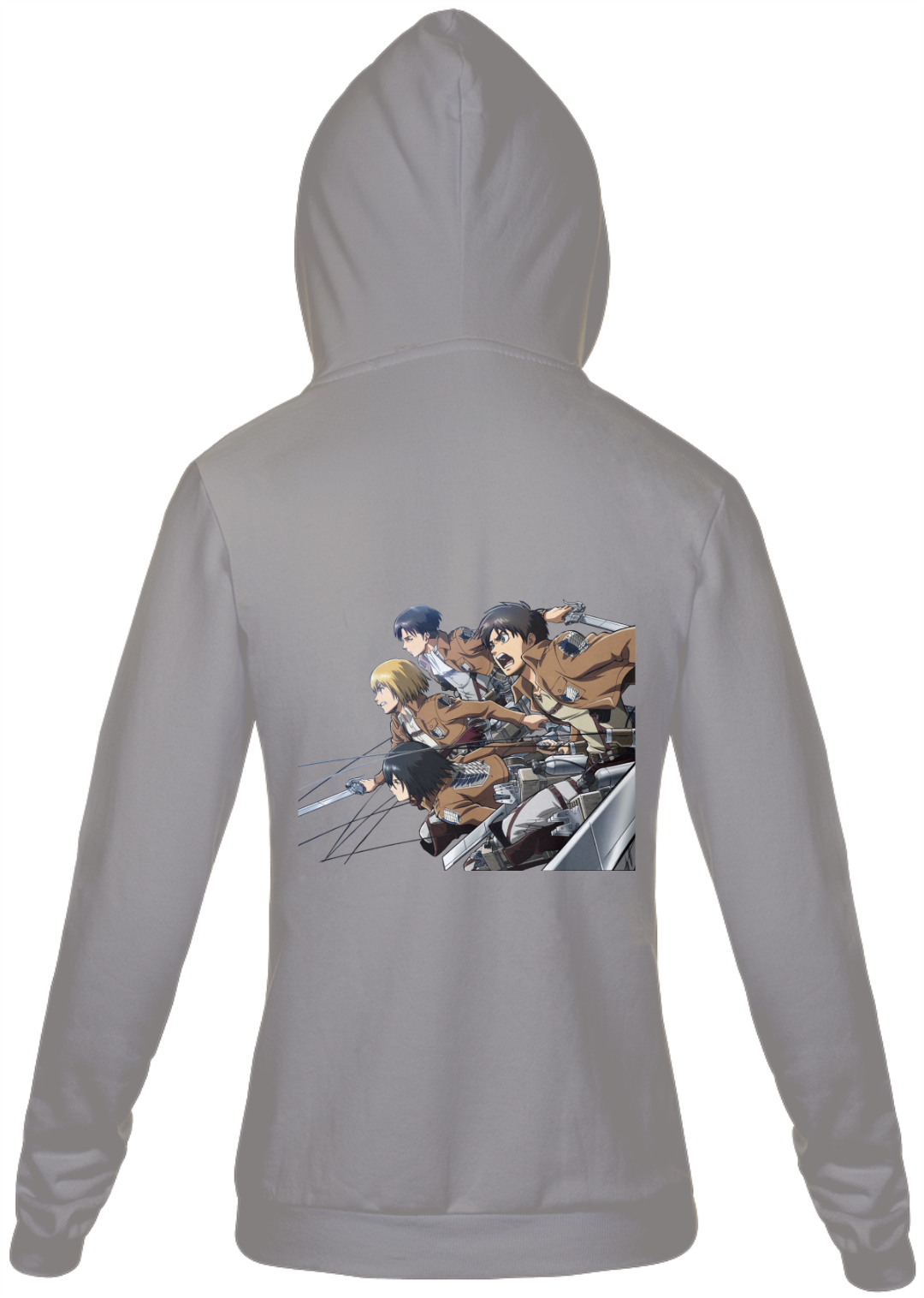 Nome do produto  Moletom Attack On Titan