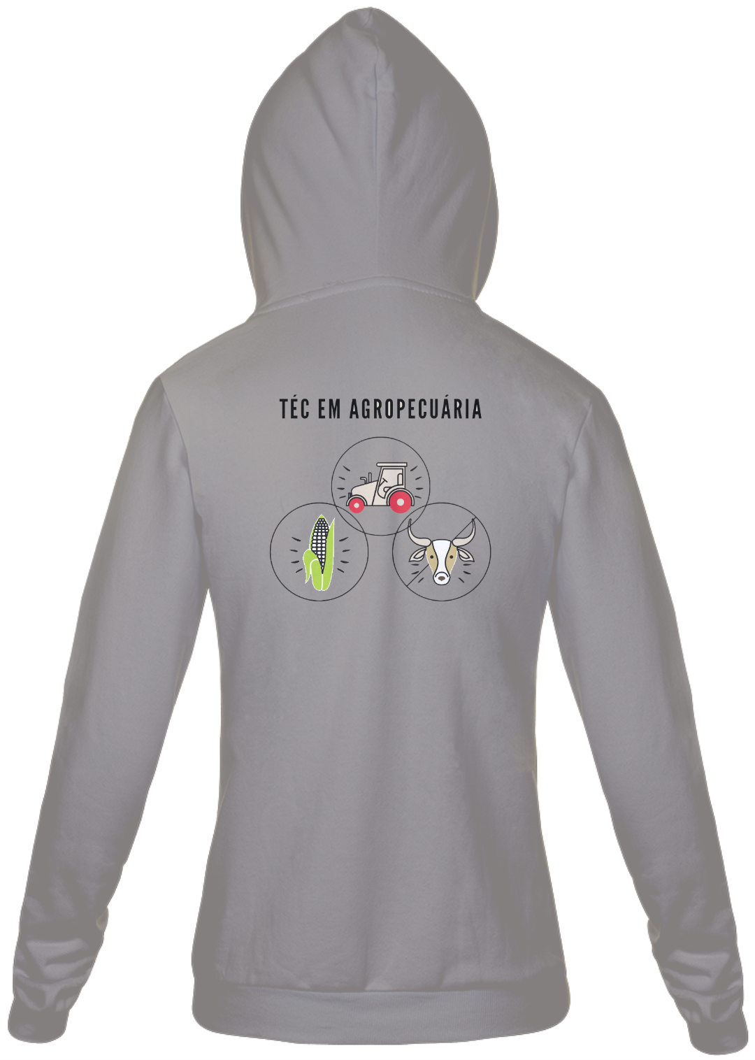 Nome do produto: Moletom Masculino Téc em Agropecuária 