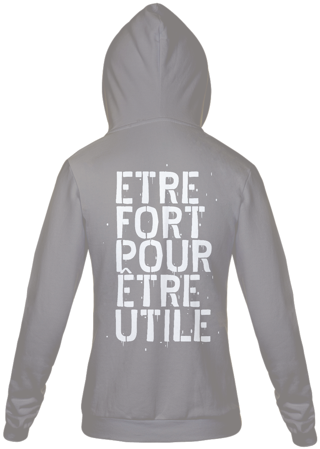 Nome do produto  Moletom - Ser forte para ser Útil