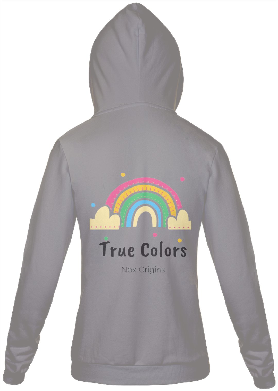 Nome do produto  Moletom Masculino, True Colors - Nox