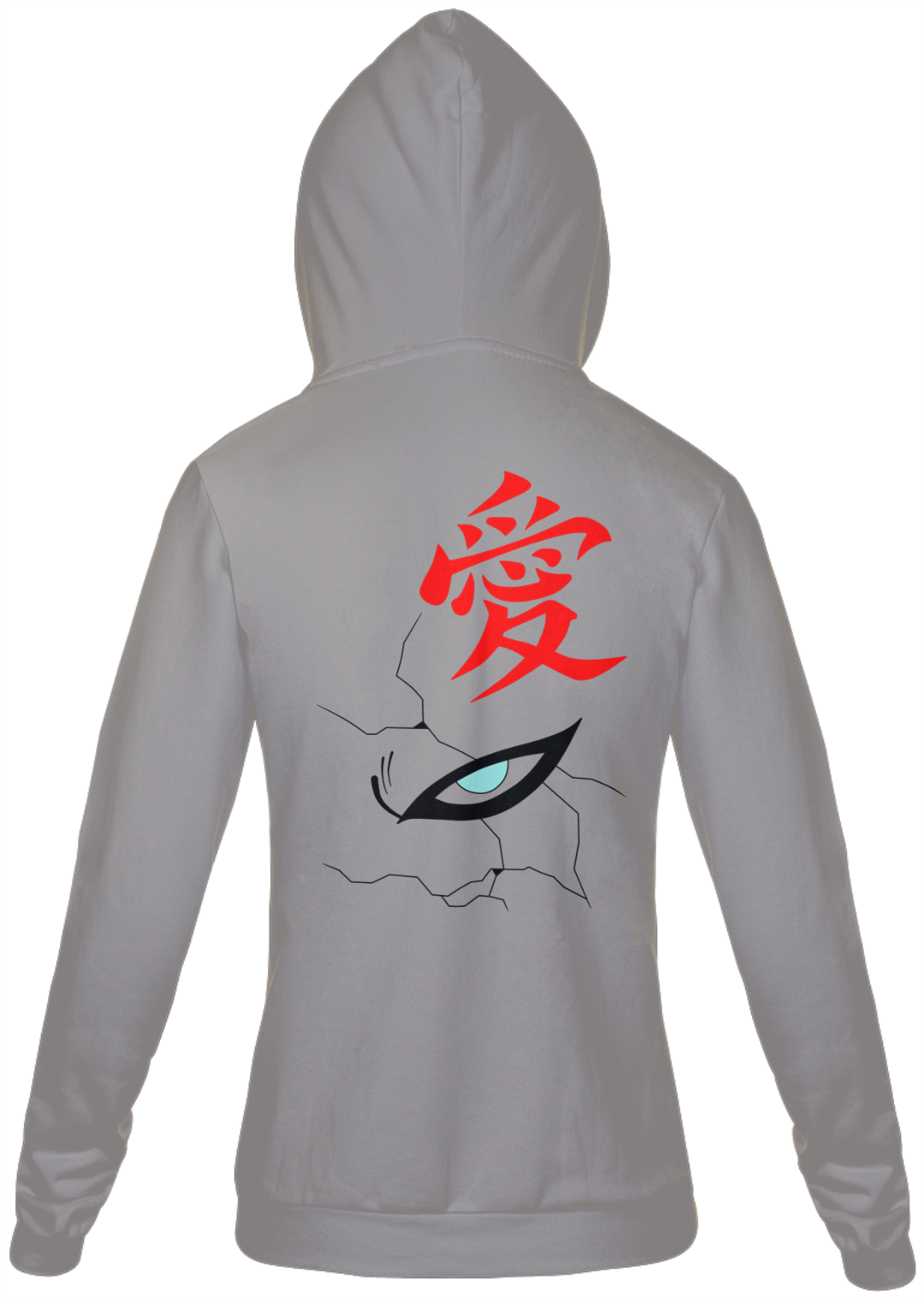 Nome do produto  moletom olho gaara feminino