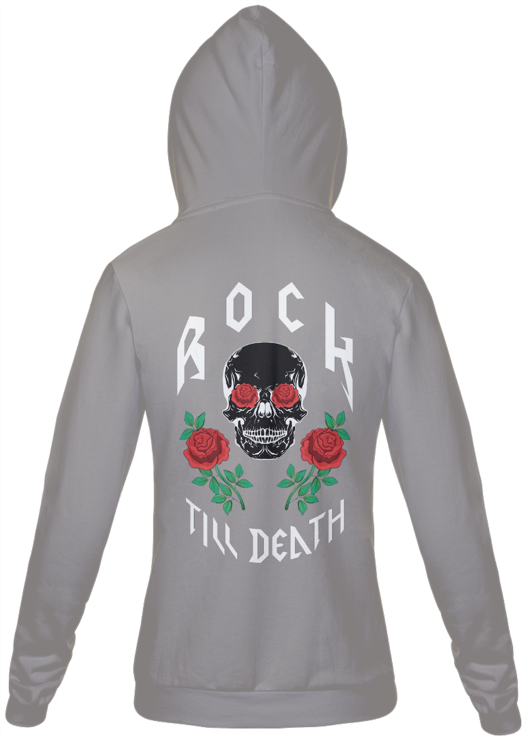 Nome do produto  Moletom Rock Caveira