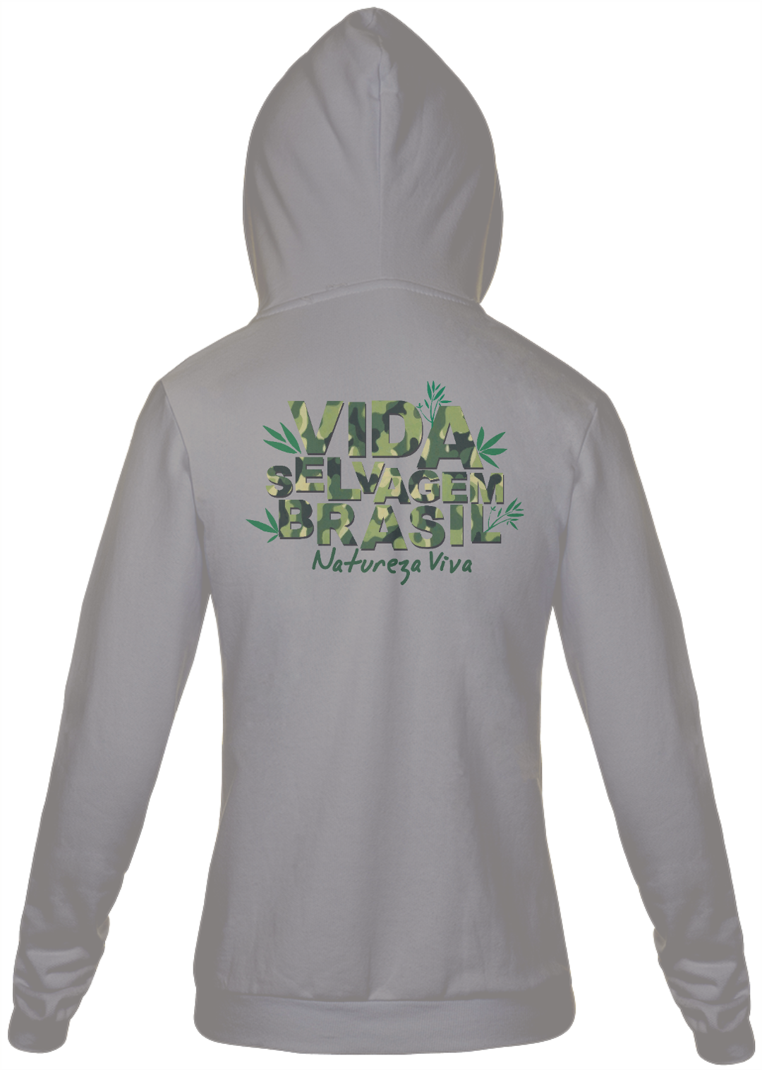 Nome do produto  Moletom Vida Selvagem Brasil