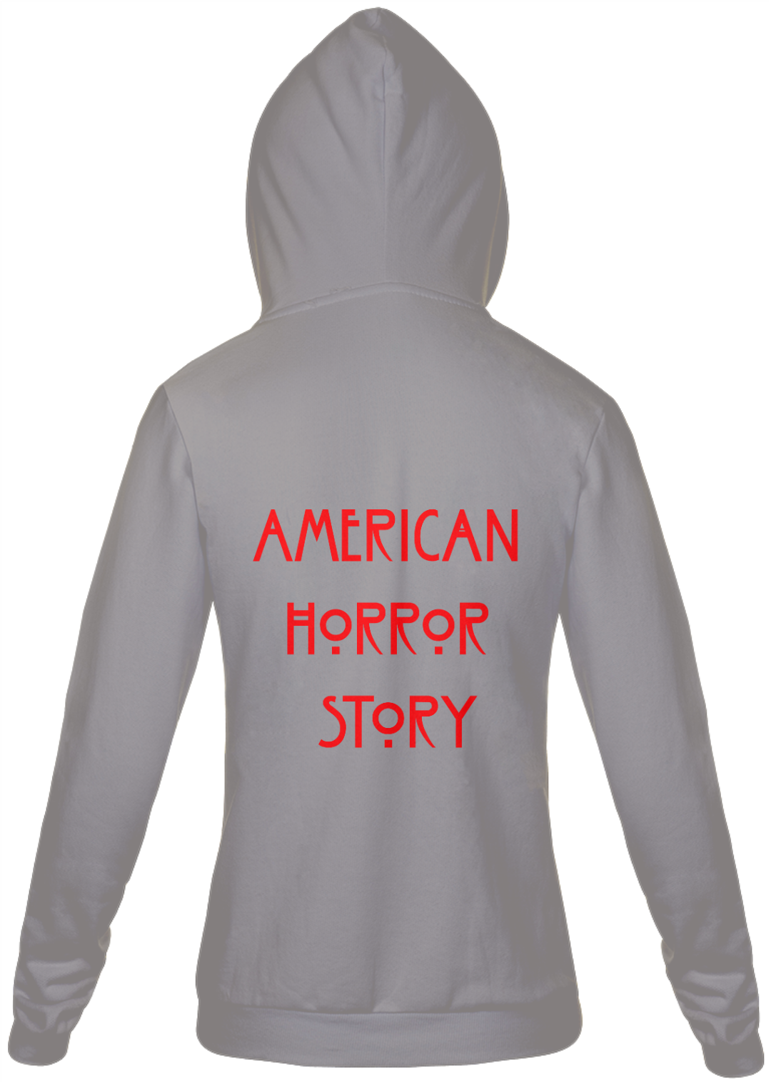Jaqueta Moletom Masculino com Estampa da Série American Horror Story - AHS
