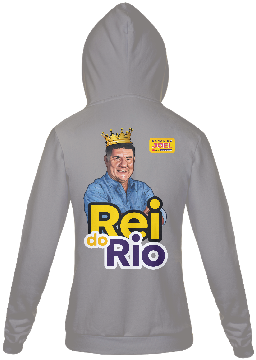 Nome do produto  Casaco do Canal | Papai é Rei | Casaco de Moletom Masculino