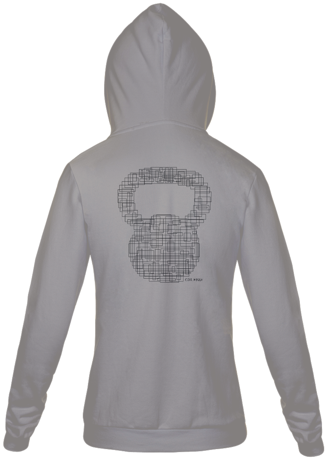 Nome do produto  Moleton Kettlebell Estampa Preta