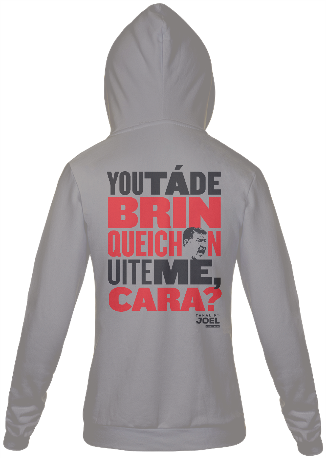 Nome do produto  Casaco do Canal |  You tá de Brinqueichon uite me cara? | Casaco de Moletom Feminino