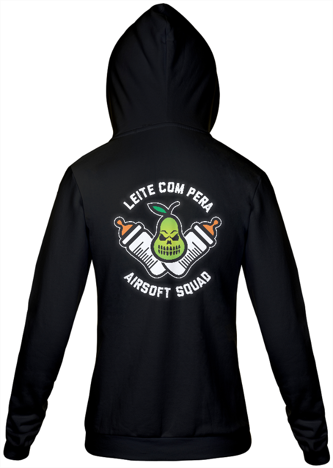 Nome do produto  Blusa Moletom Feminino Leite com Pera OFICIAL