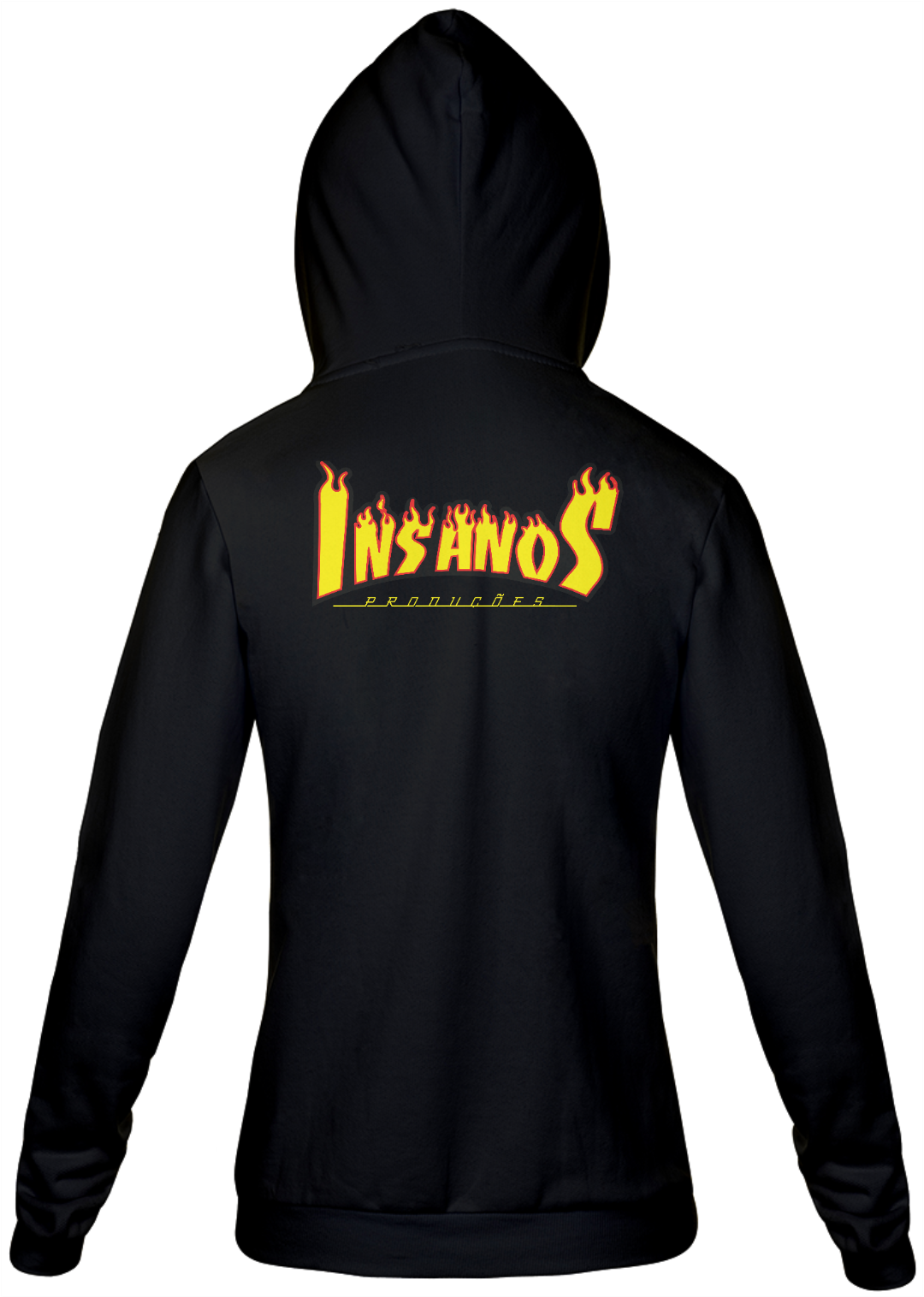 Nome do produto  Moletom Feminino Insanos Produções