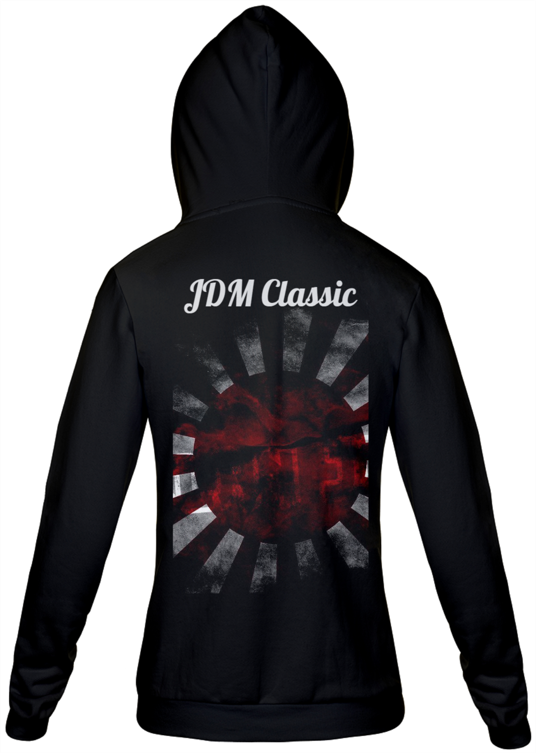 Nome do produto  Moletom JDM Classic - Bandeira do sol nascente 