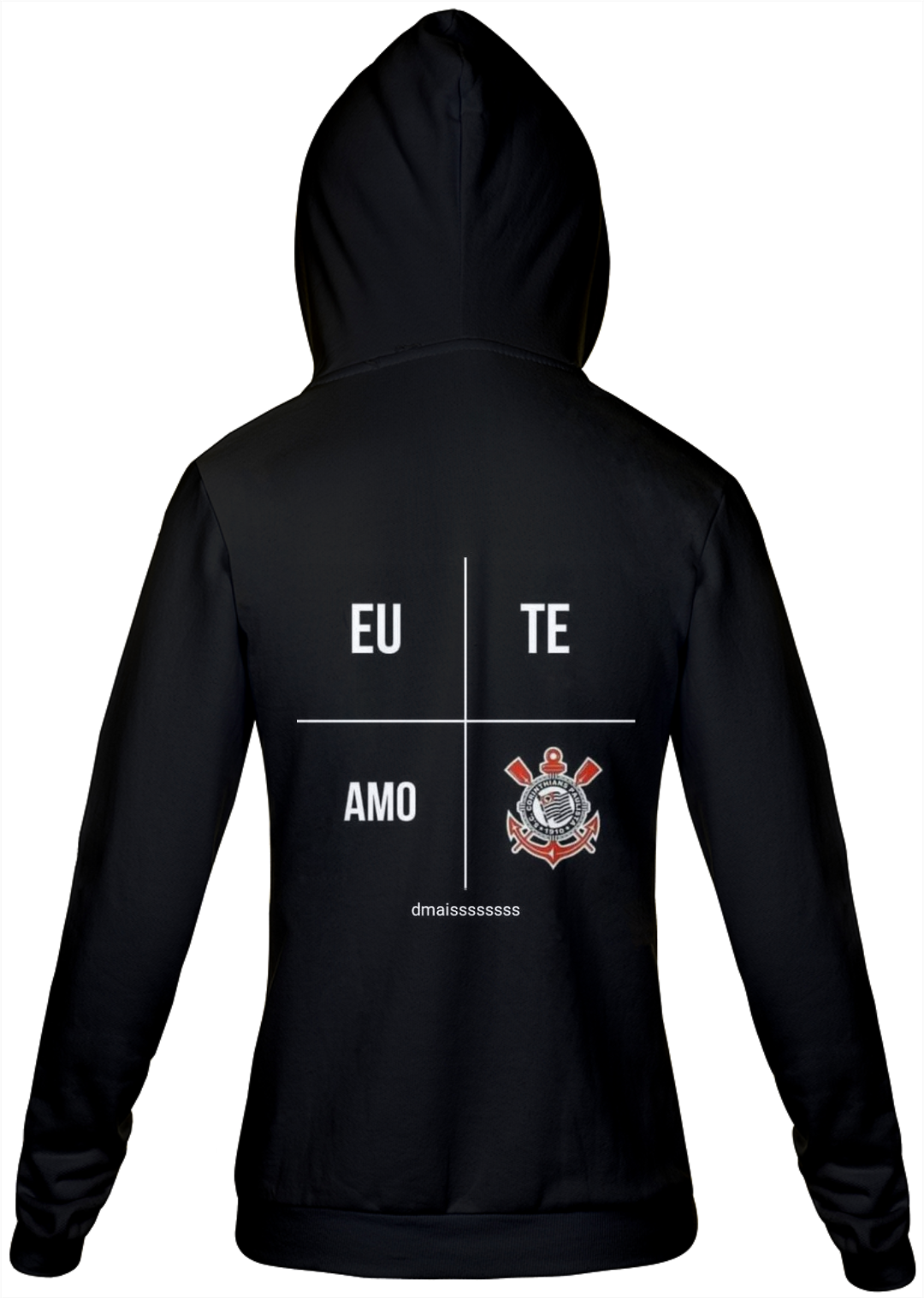 Nome do produto: Blusa Moleton do Corinthians