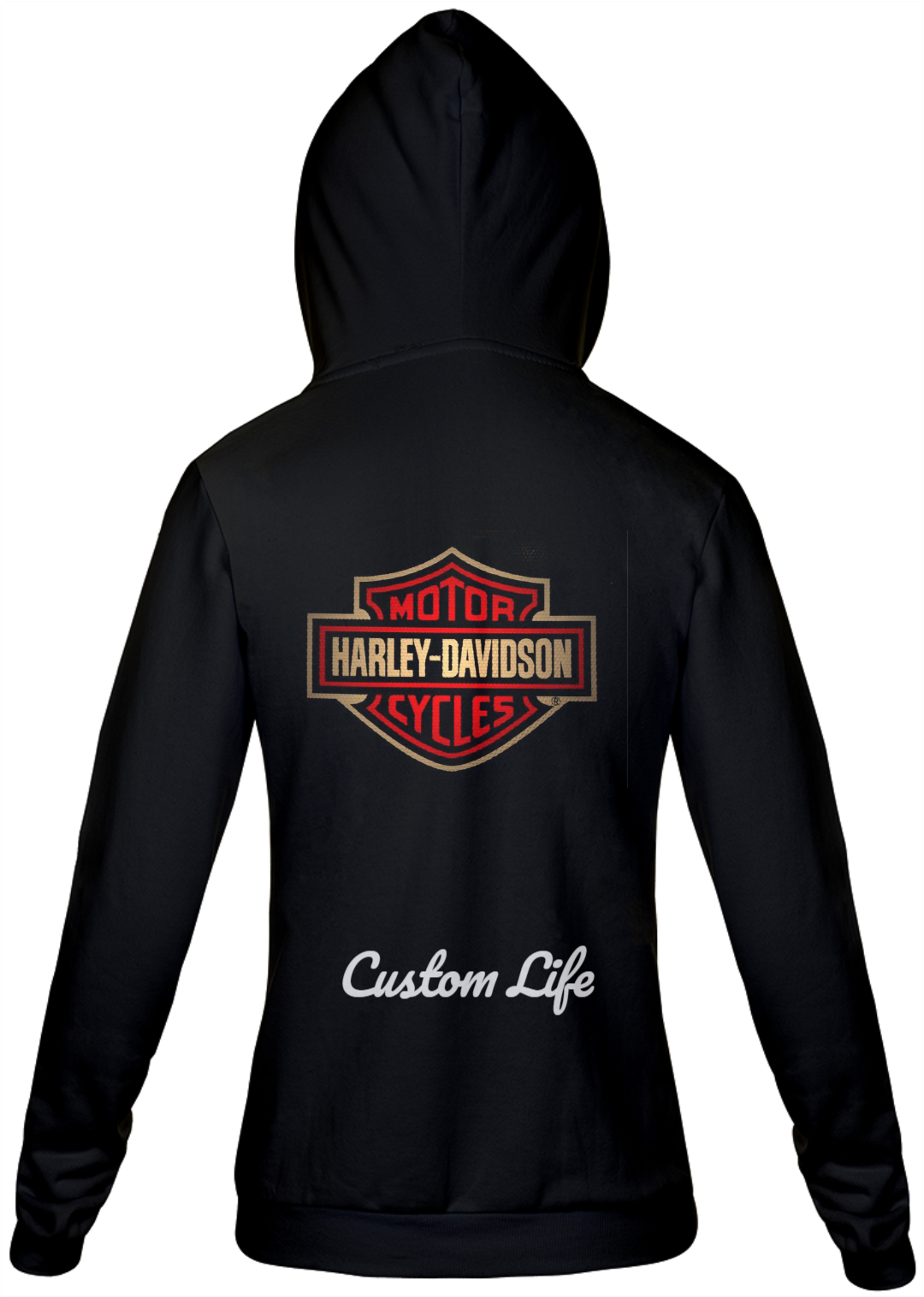 Nome do produto  Casaco Harley Davidson Moletom Preto