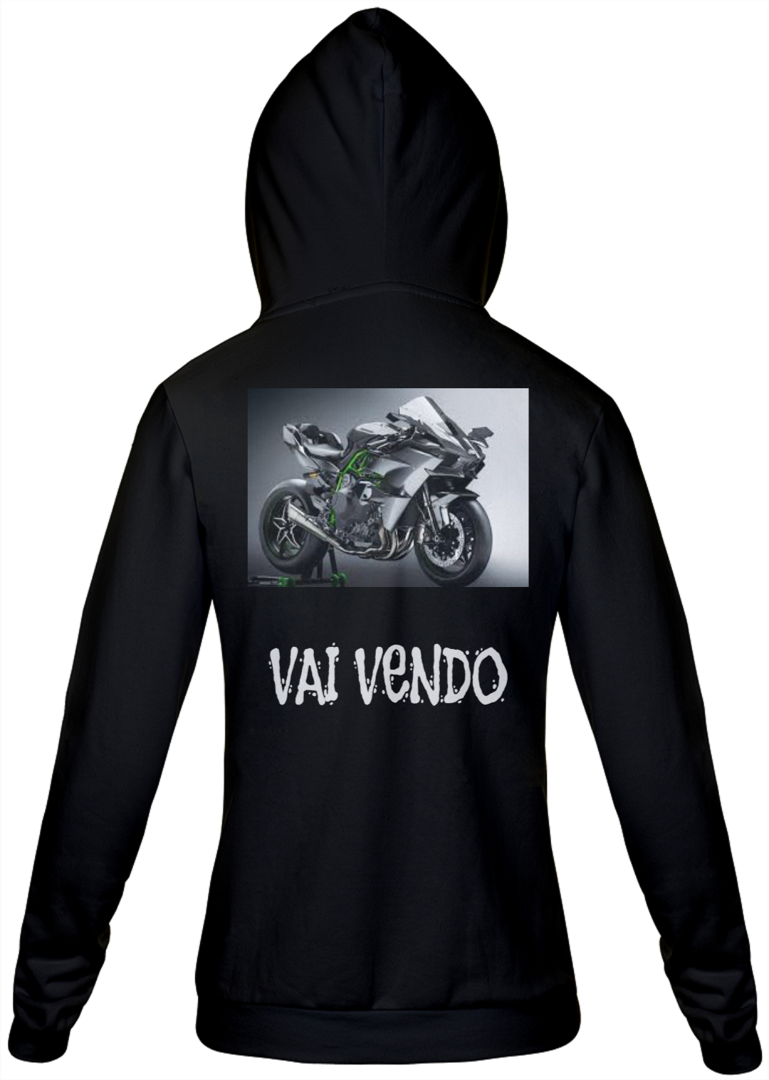 Nome do produto  MOLETOM MOTO VAI VENDO 