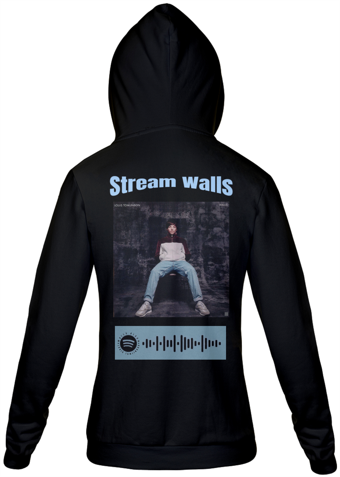 Nome do produto  Moletom Feminino Stream Walls by Louis Tomlinson