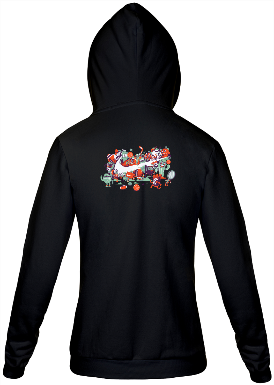 Nome do produto: Moletom Nike Abstrato - Linha Nike 