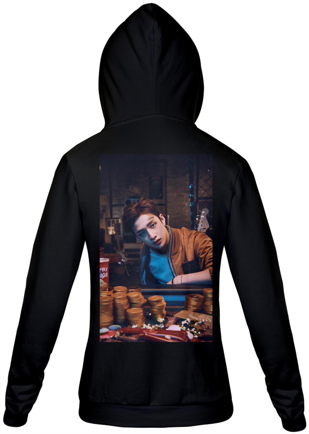 Nome do produto: Moletom Stray Kids-Bang Chan 