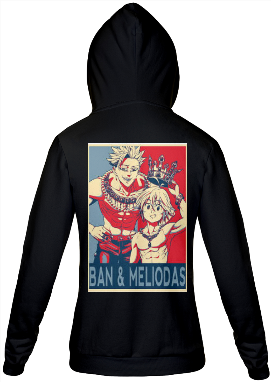 Nome do produto  Ban e Meliodas Moletom