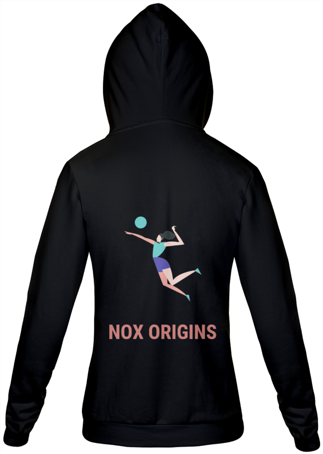 Nome do produto  Moletom Feminino, Vôlei - Nox