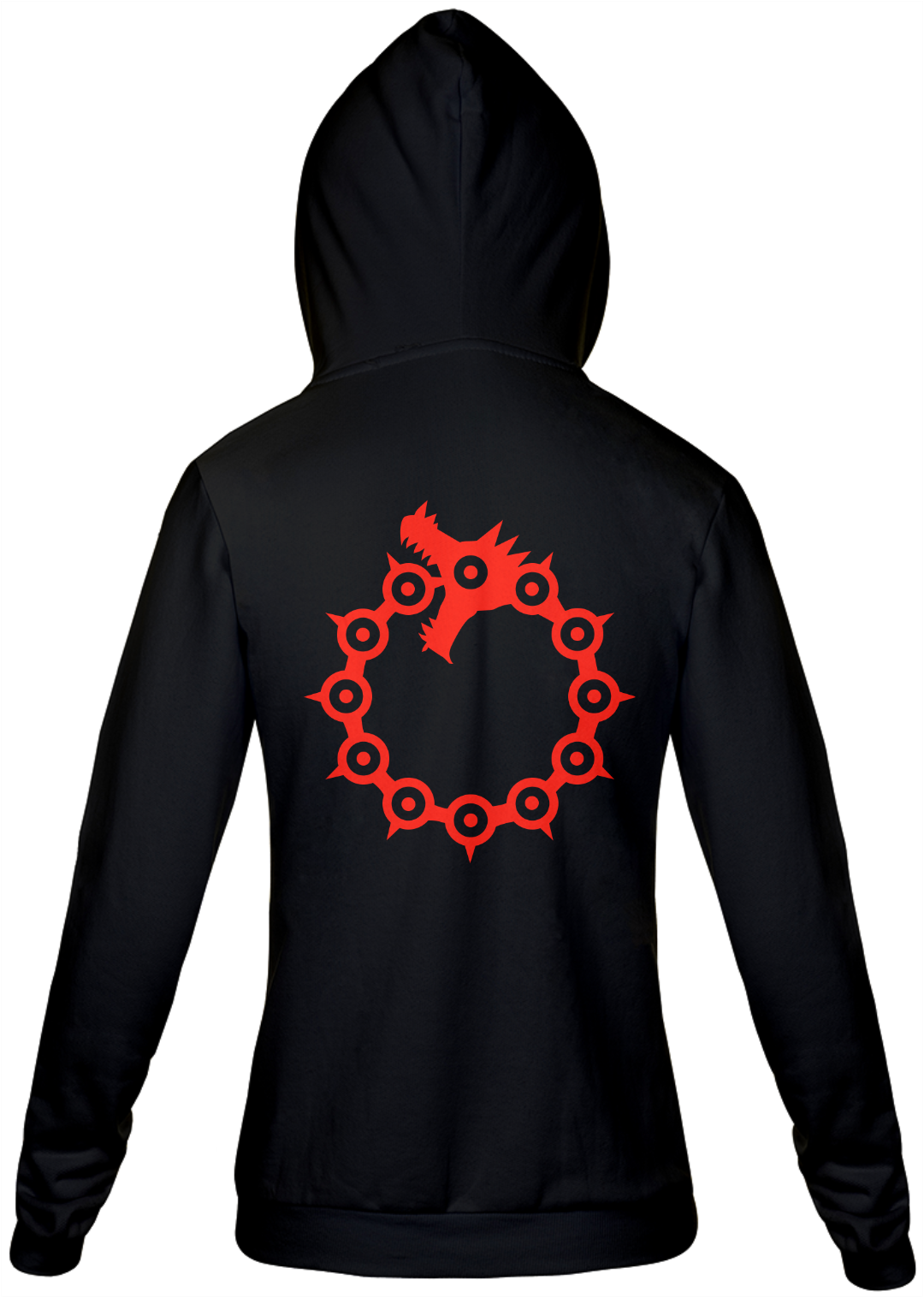 Nome do produto  moletom pecado da fúria- nanatsu no taizai